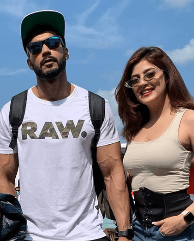 Varun Verma with Saloni Sehra