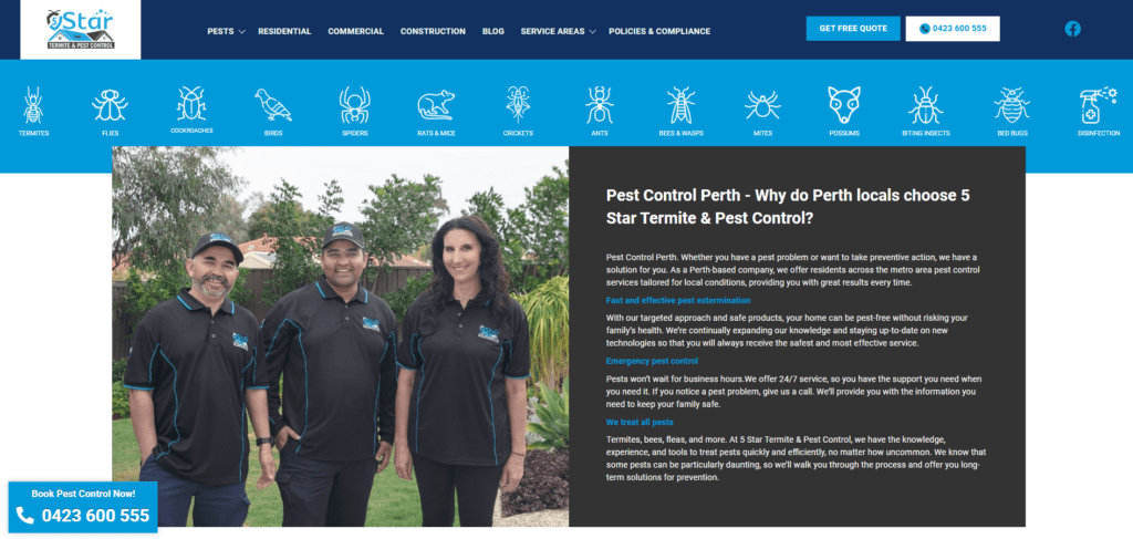 5 Star Termite & Pest Control