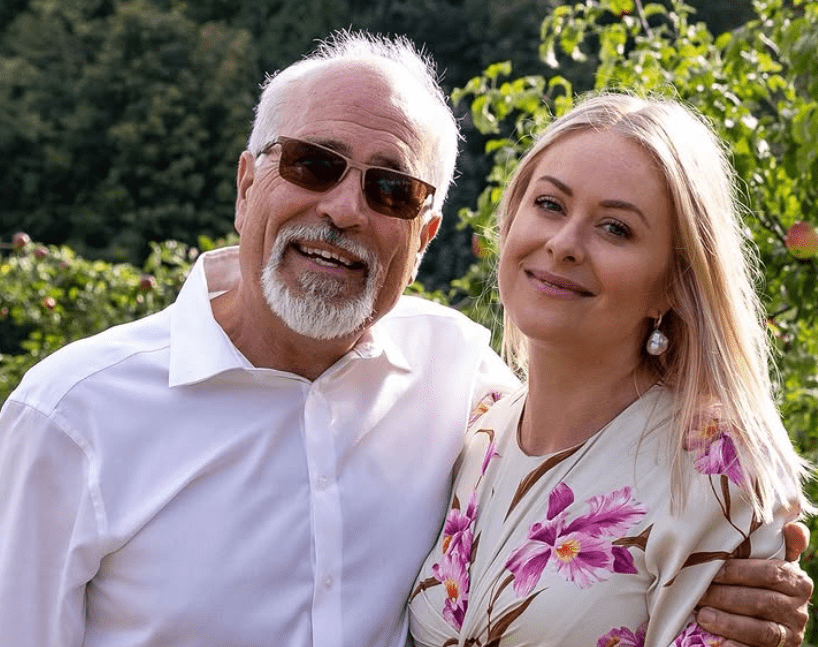 Airlie Walsh with her Father