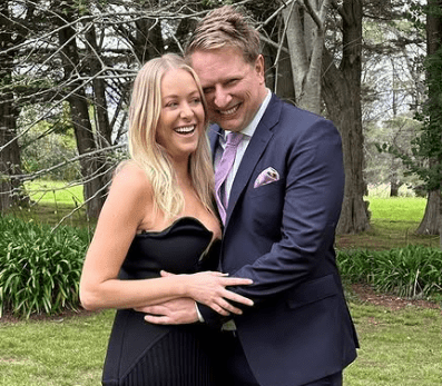 Airlie Walsh with her Husband