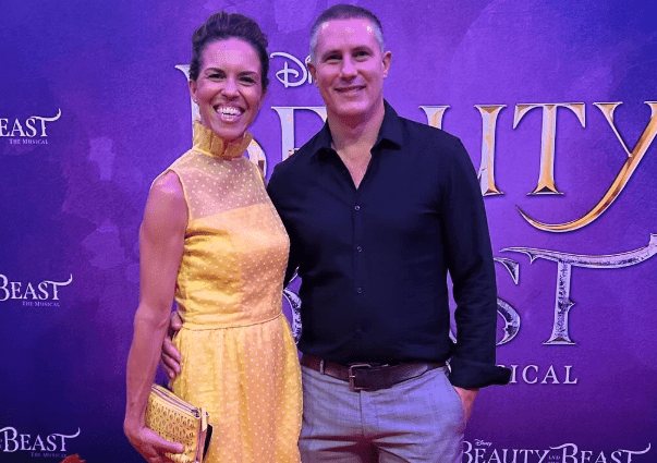 Alison Ariotti with her Husband