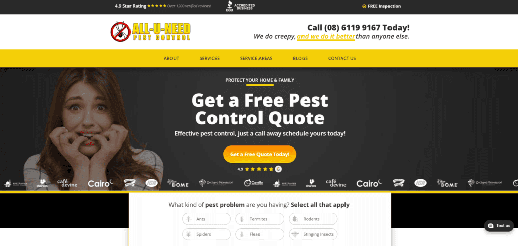 All-U-Need Pest Control