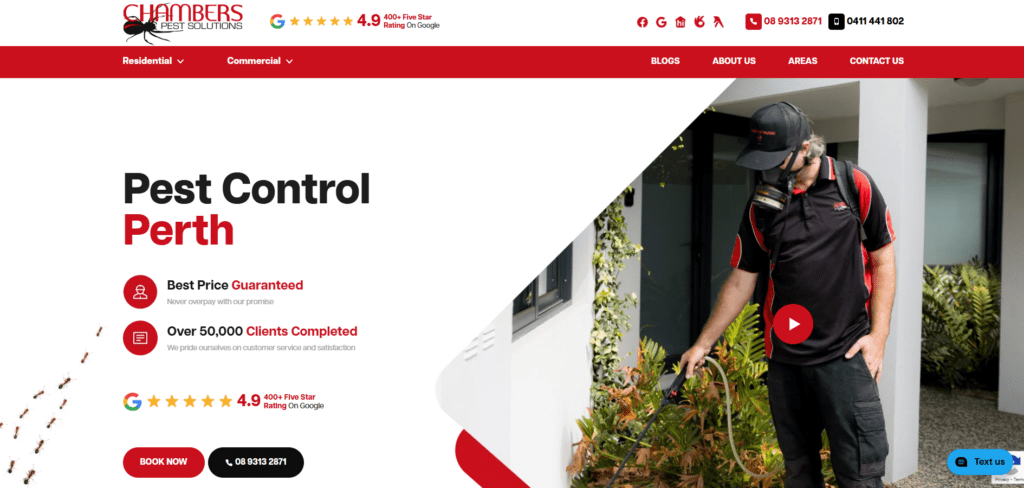 Chambers Pest Solutions Perth