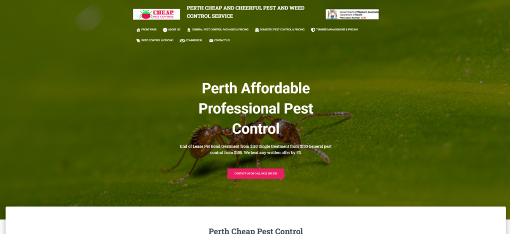 Cheap Pest Control