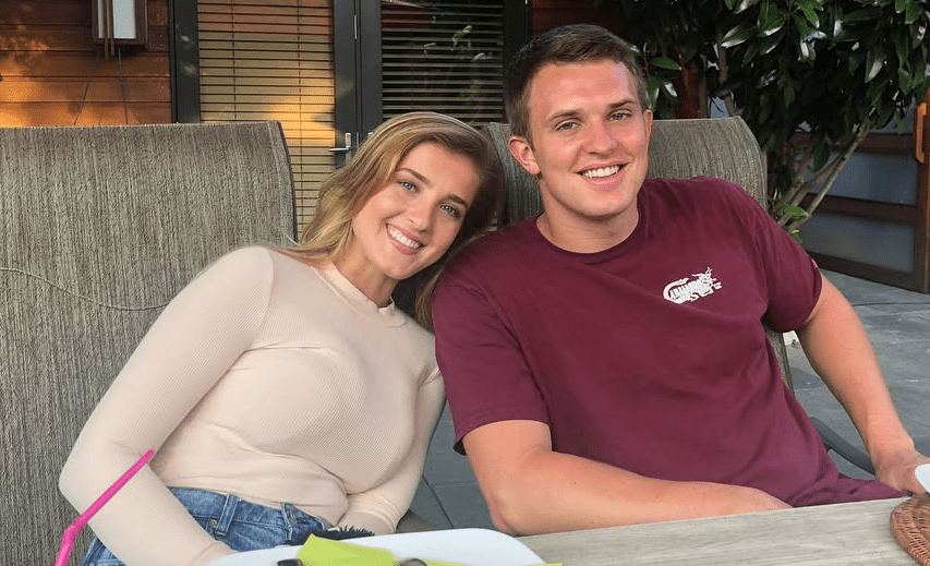 Jake Browning with his Girlfriend