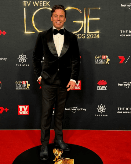 James Tobin at Award Function