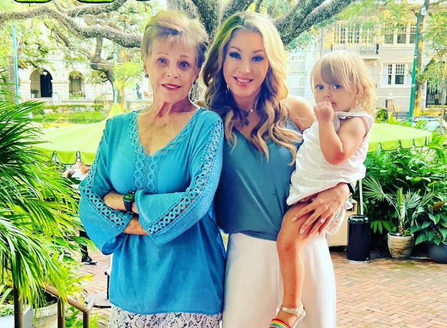 Jen Hale with her Mother