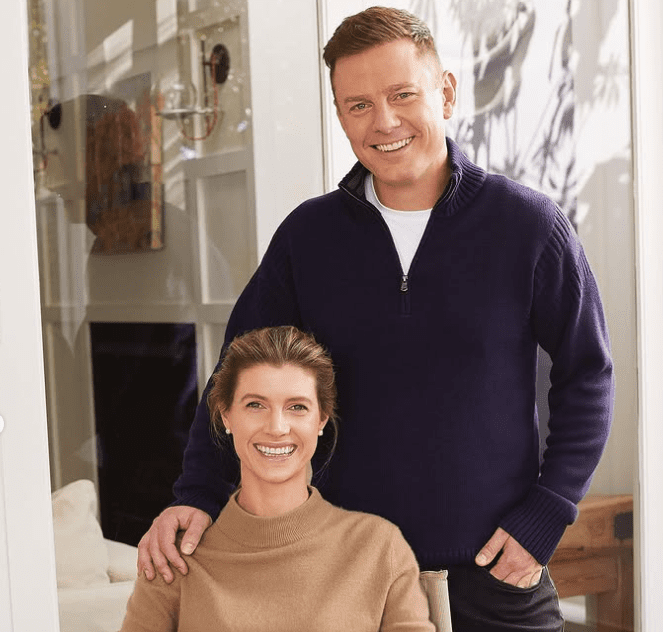 Jodie Speers with her Husband