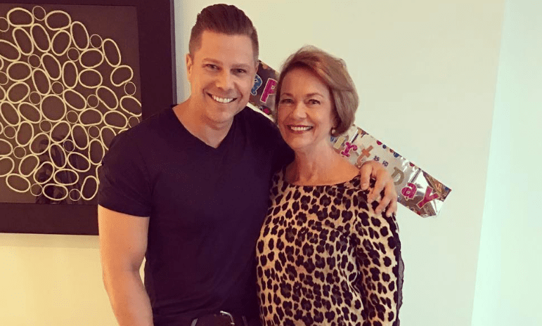 Josh Holt with his Mother