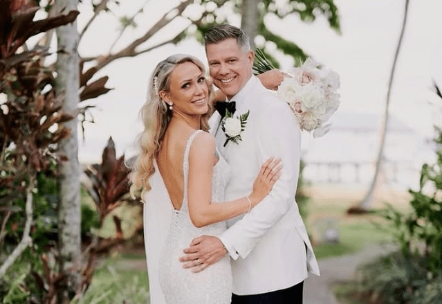 Josh Holt with his Wife