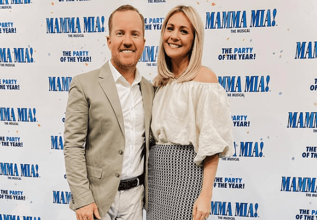 Kendall Gilding with her Husband