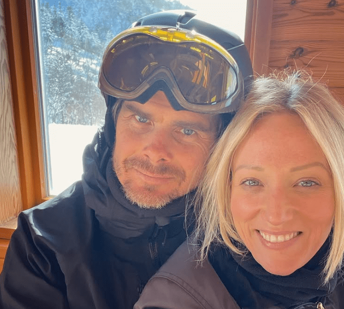 Sally Bowrey with her Husband