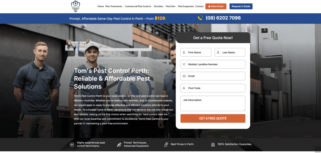 Tom’s Pest Control