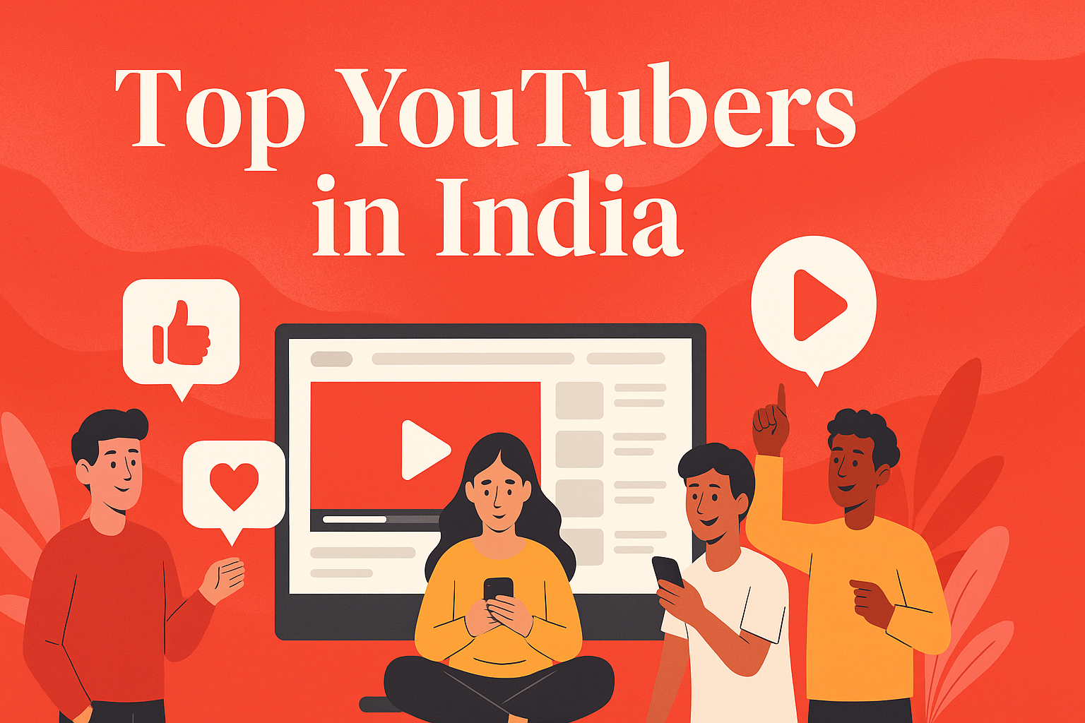 Top YouTubers in India