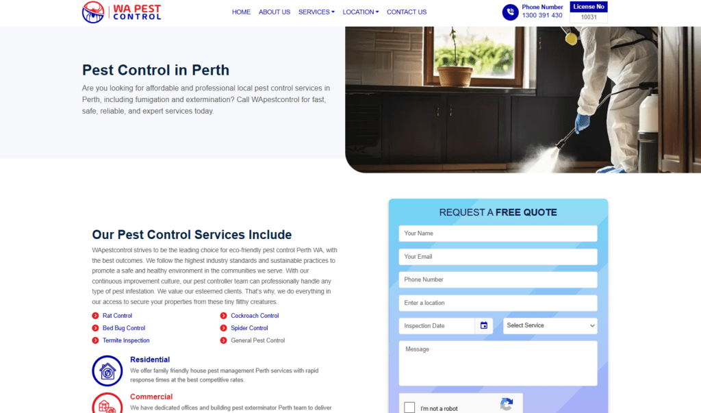 WA Pest Control