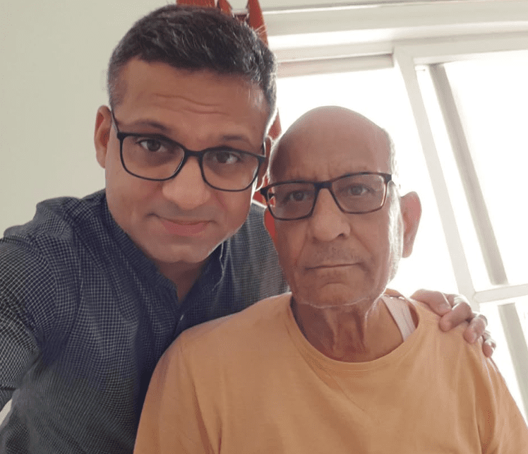 Nishant Chaturvedi Family