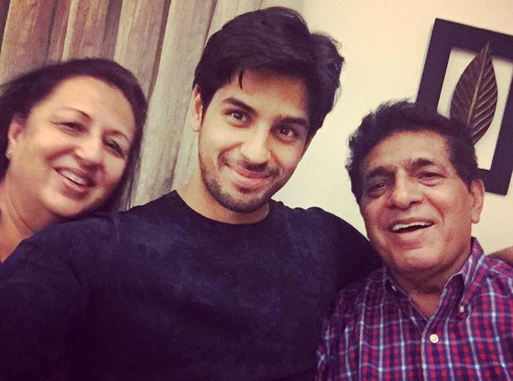 Sidharth Malhotra Family