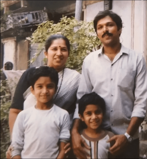 Sarang Sathaye Family