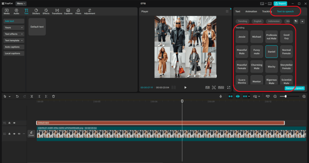 Add Stylish Narration Enhance Visuals