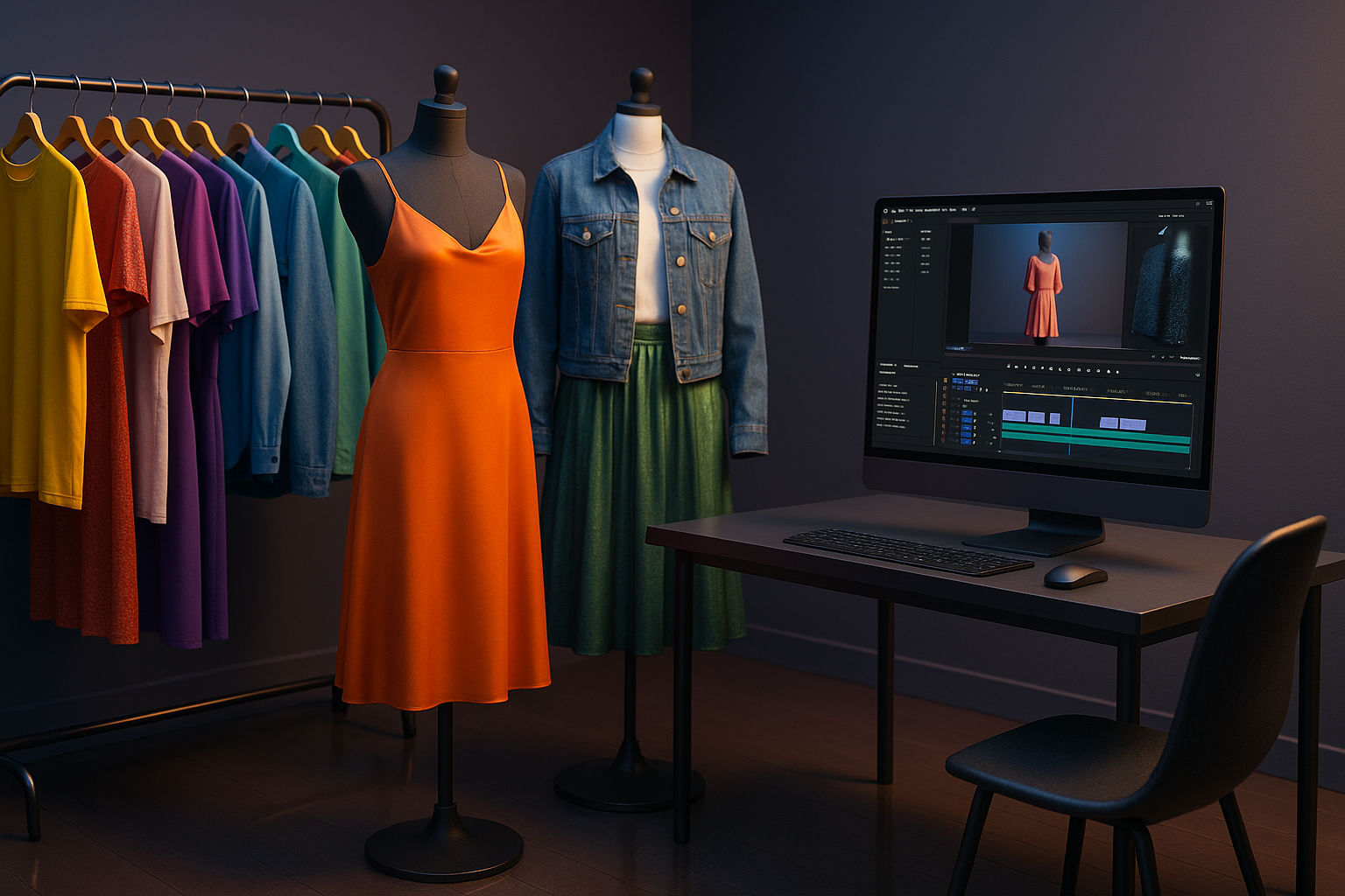 Highlight Fashion Looks with AI Voice Generator on CapCut PC