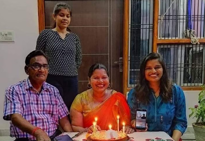 Pratibha Verma Family