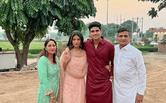 Shubman Gill Family