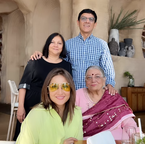 Urvashi Dholakia Family