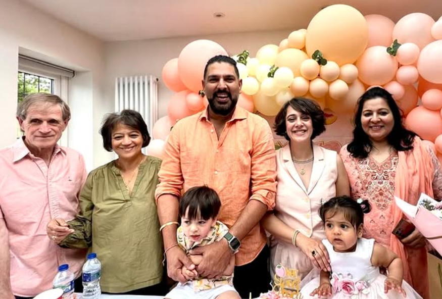 Yuvraj Singh Family