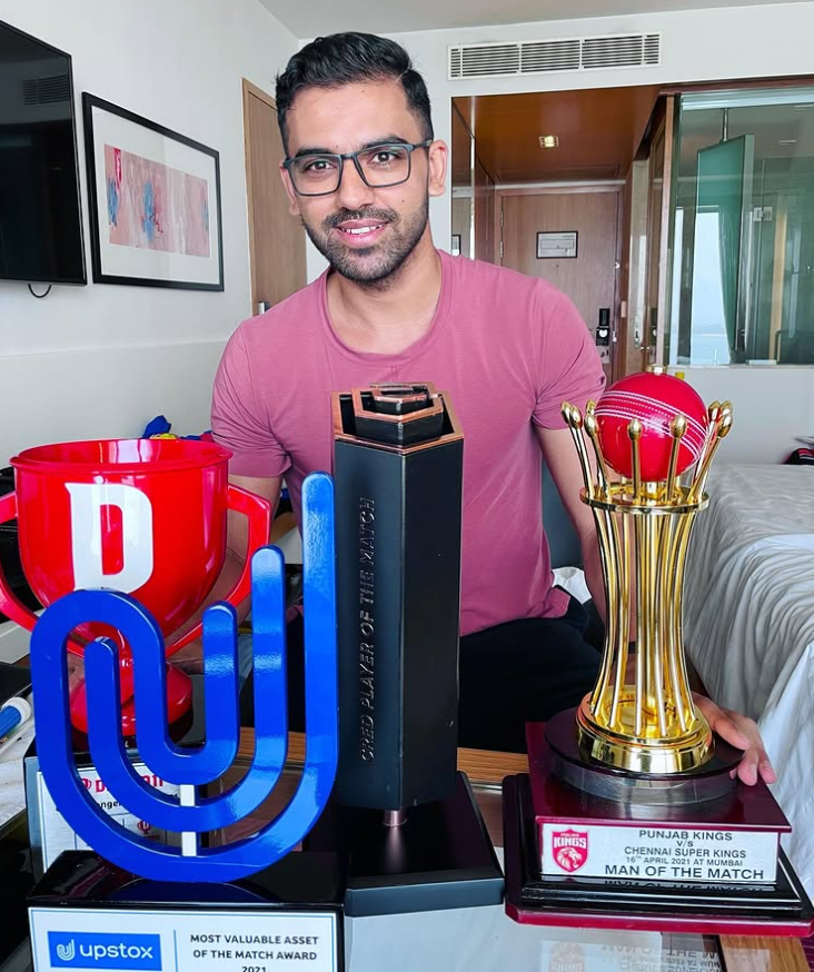 Awards and Achievements Depak Chahar