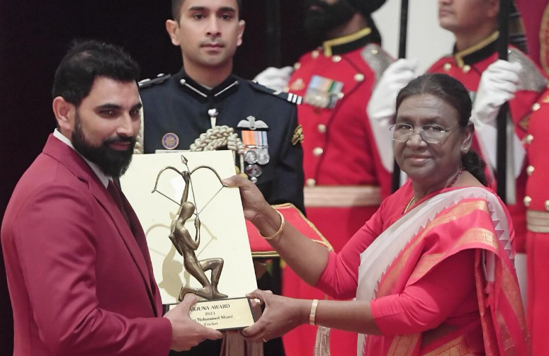 Awards and Achievements - Mohammed Shami