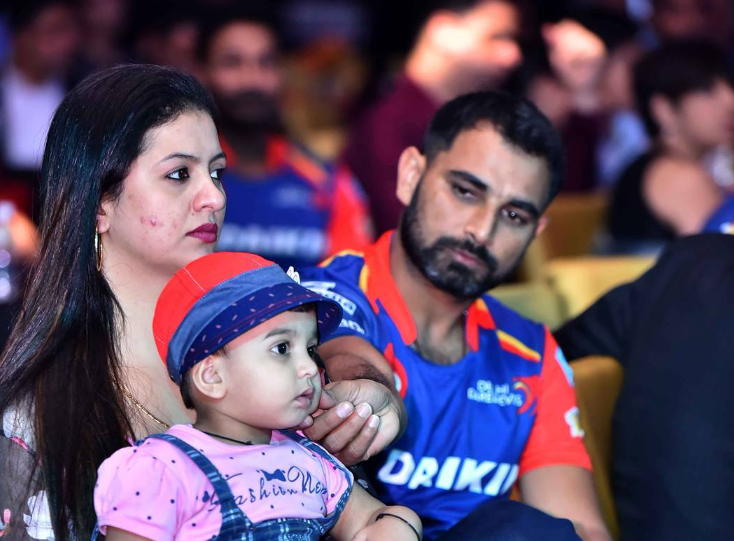 Mohammed Shami Wife & Children