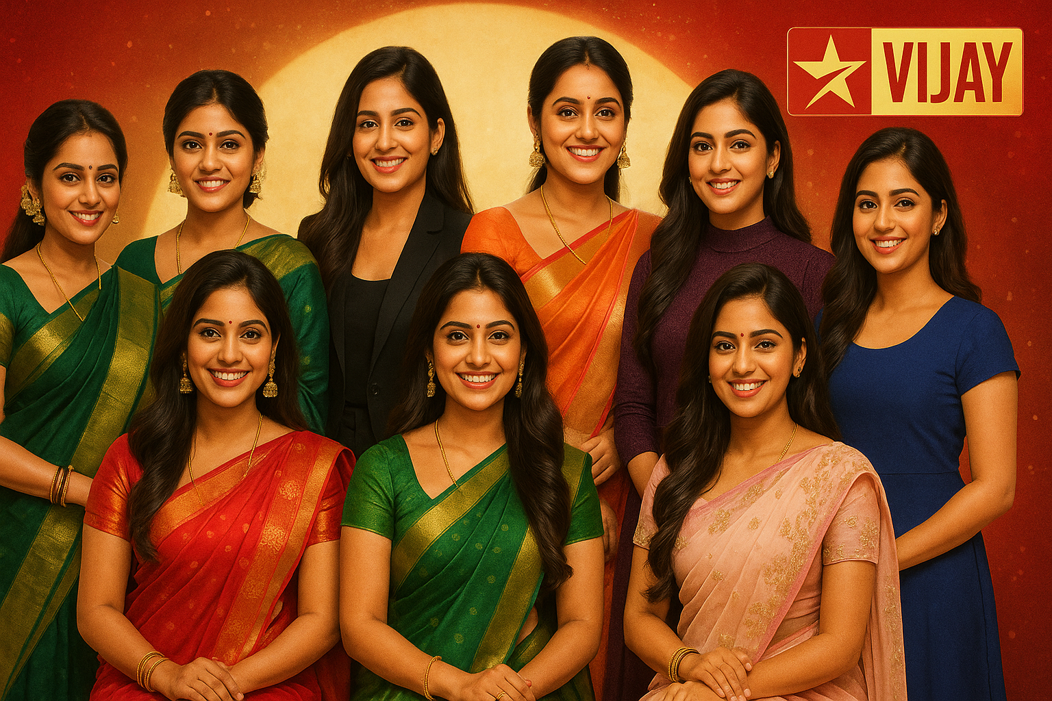 Vijay TV Actress Name List