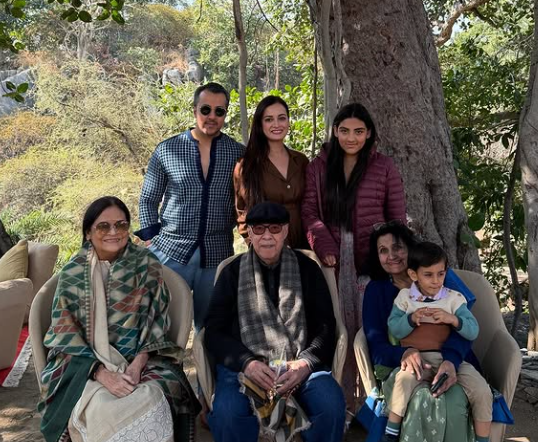 Dia Mirza Family