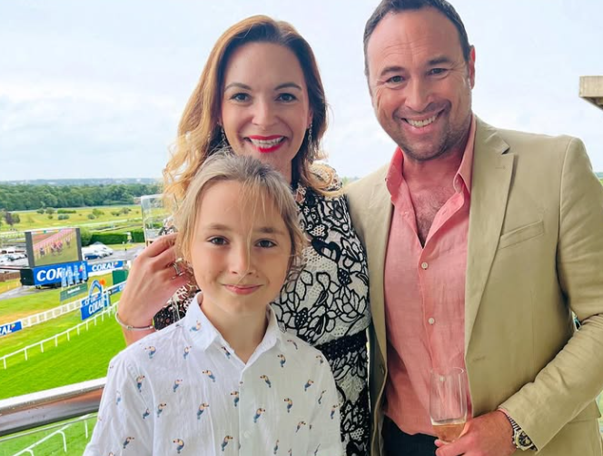 Jason Cundy 's Third Child with Hannah