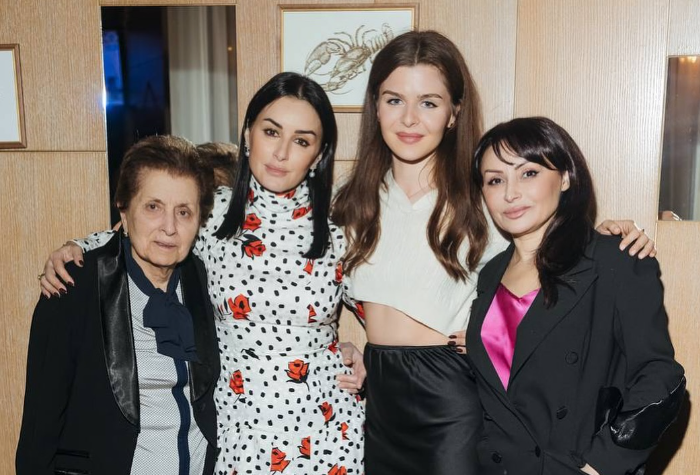 Tina Kandelaki Family