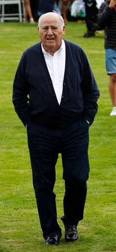 Amancio Ortega Height