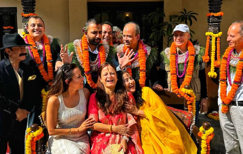 Manisha Koirala Family