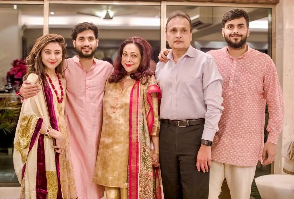 Anmol Ambani Family