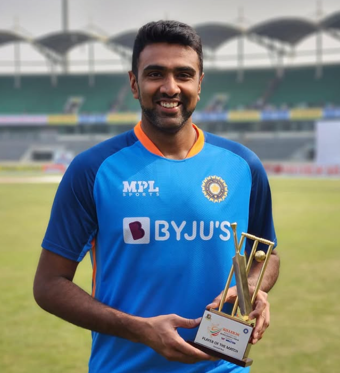 Ashwin's Awards and Achievements