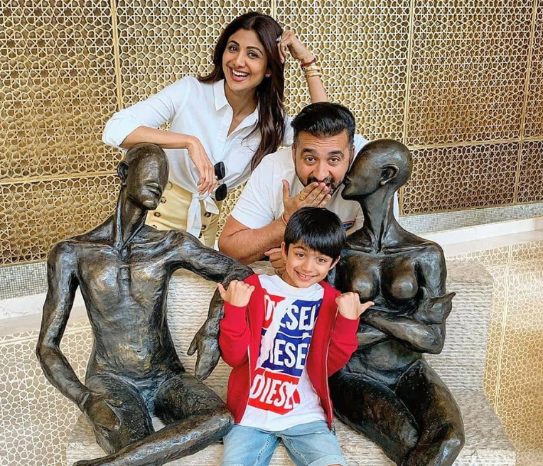 Viaan Raj Kundra Family