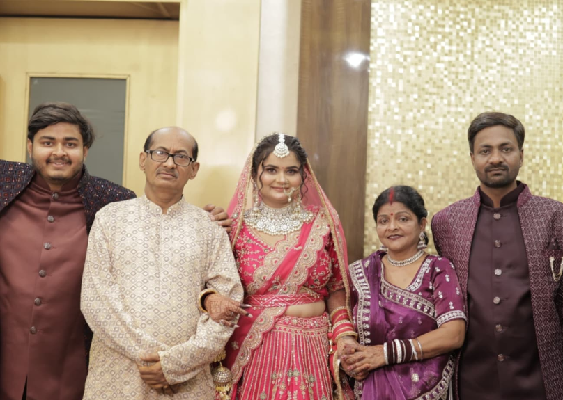 Garima Srivastava Family