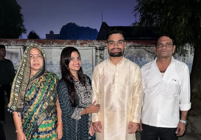 Rinku Singh Family