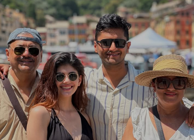 Sanjana Sanghi Family