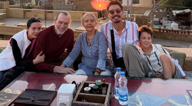 Isha Sharvani Family