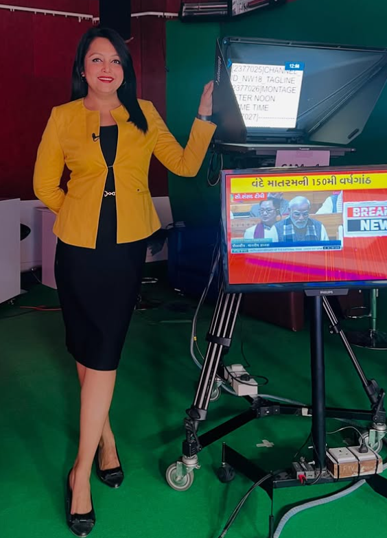 Sandhya Panchal News18 Height, Weight & Physical Stats