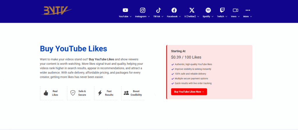 buyyoutubviews - YouTube Like Bots