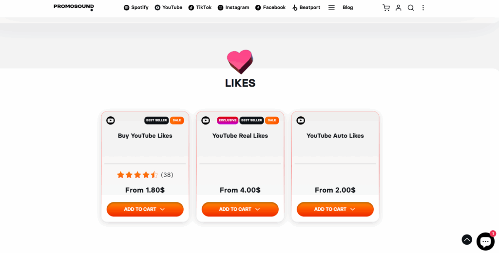 promosound - YouTube Like Bots