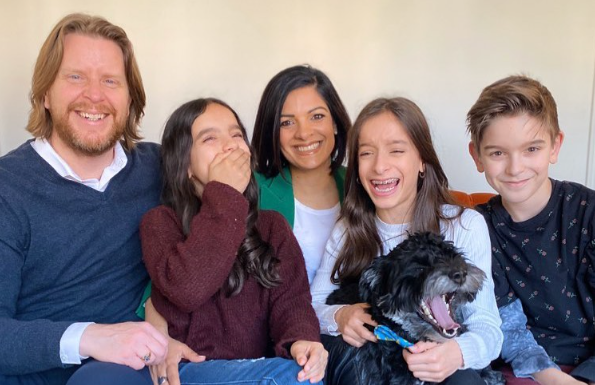 Anne-Marie Mediwake Husband and Children