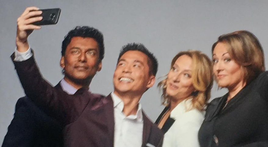 Rosemary Barton Adrienne Arsenault, Andrew Chang, and Ian Hanomansing