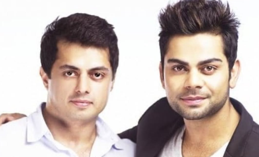 Bunty Sajdeh With Virat Kohli